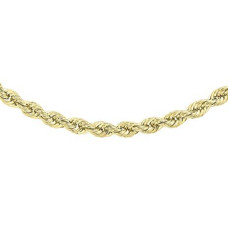 9K Yellow Gold  Chain (Size - 16),  Gold Wt. 5.6 Gms