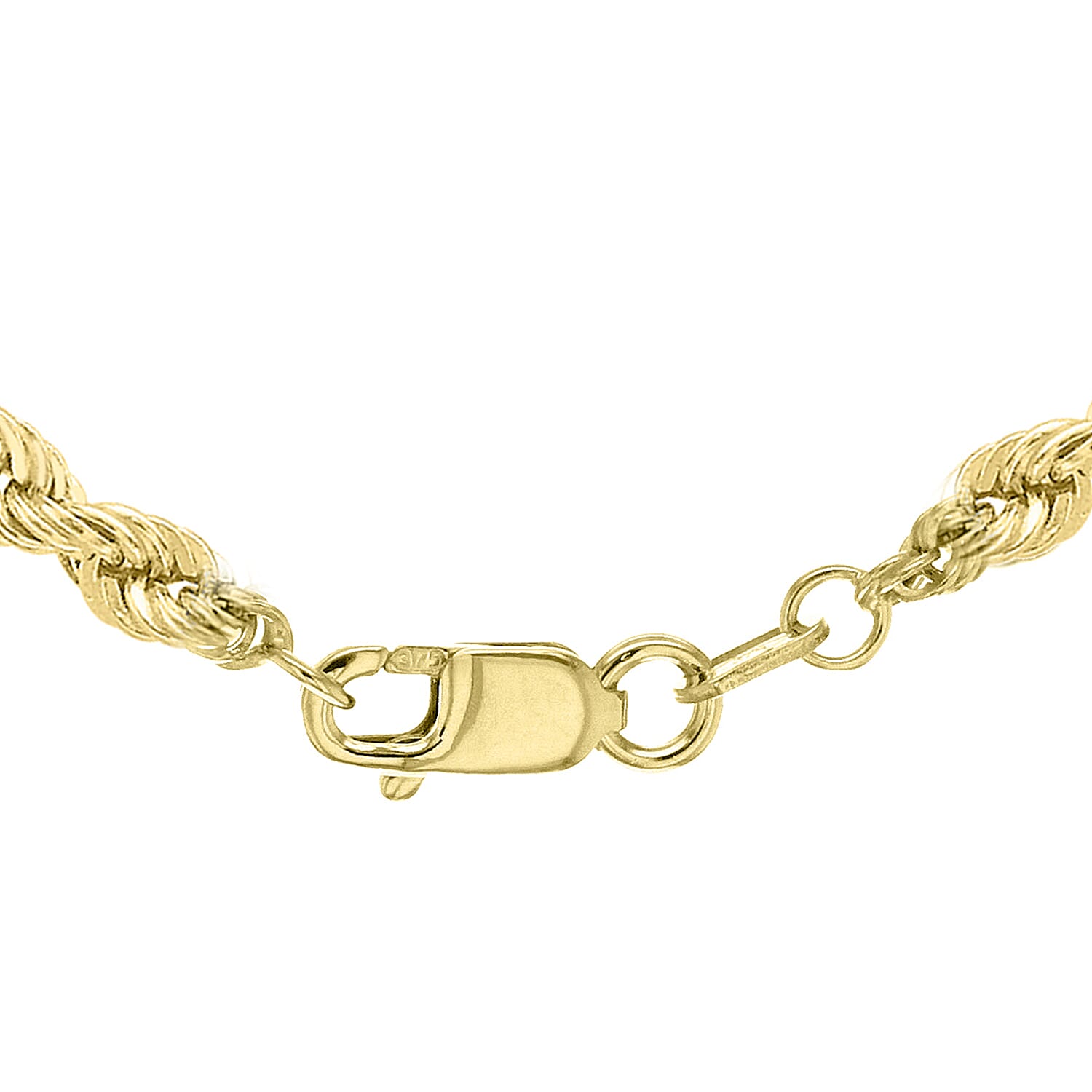 9K Yellow Gold  Chain (Size - 16),  Gold Wt. 5.6 Gms