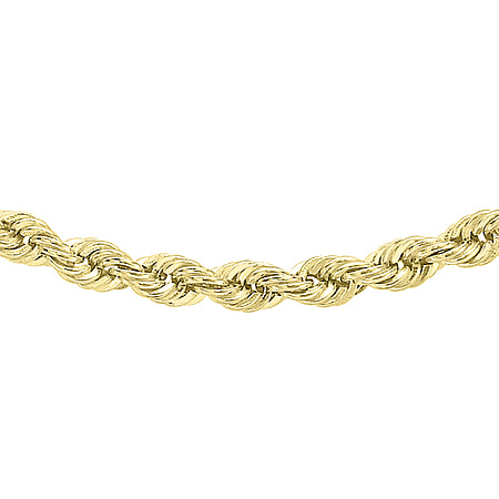 Rope Chain 18 Inch in 9K Yellow Gold