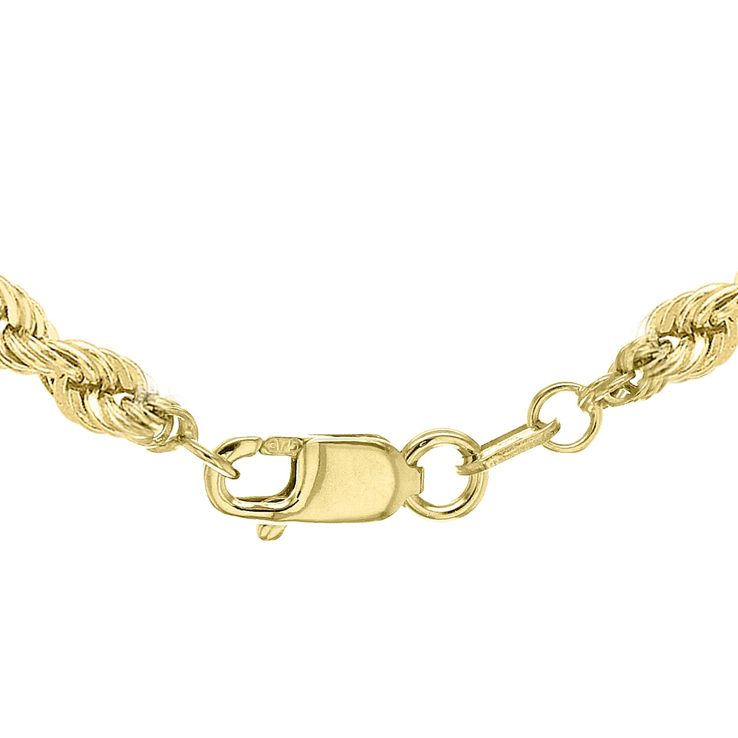 9K Yellow Gold  Chain (Size - 18),  Gold Wt. 6.3 Gms
