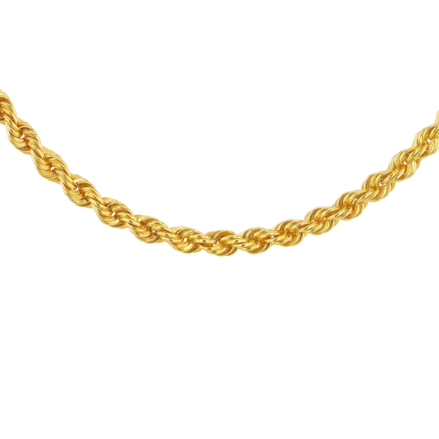 9K Yellow Gold  Chain (Size - 18),  Gold Wt. 6.3 Gms