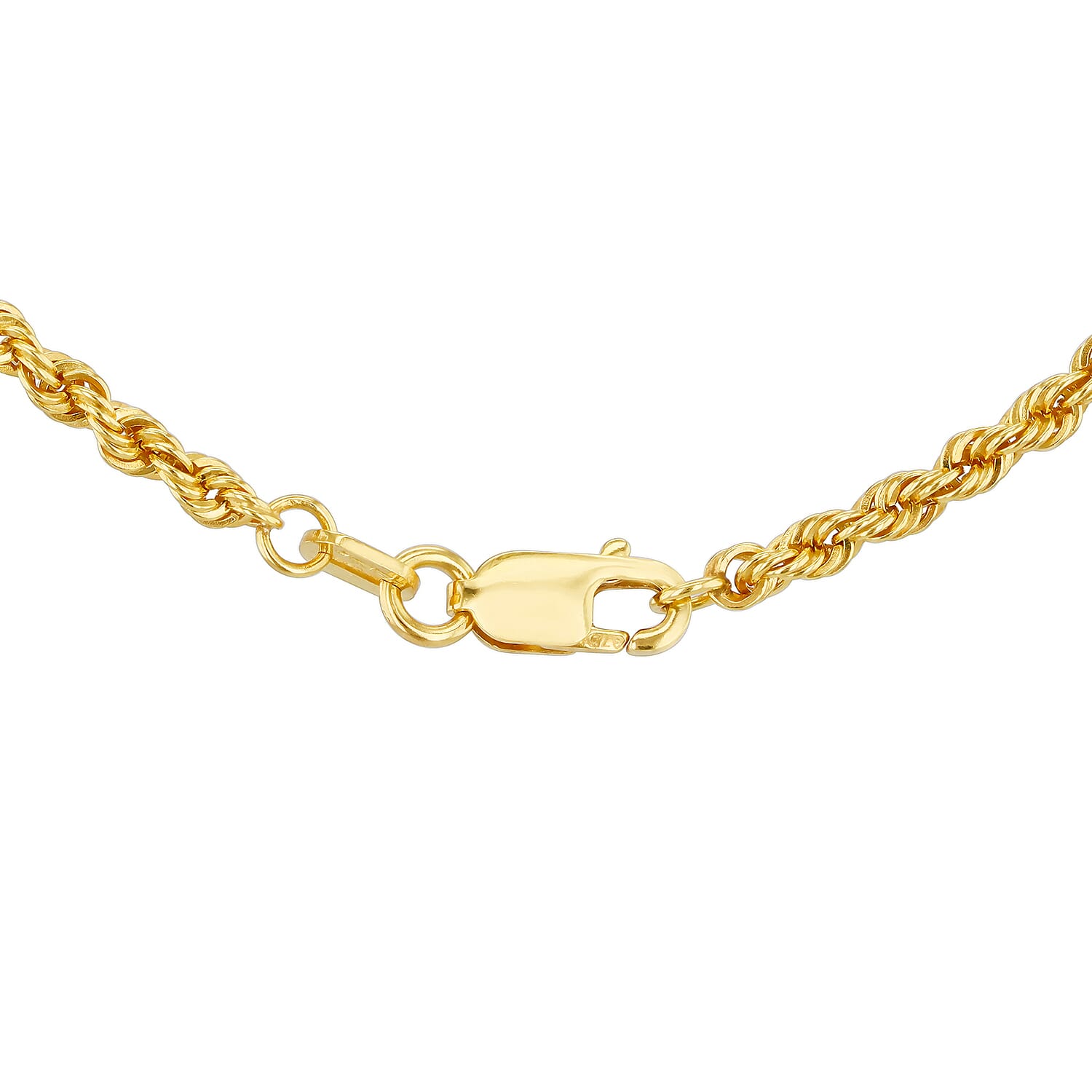9K Yellow Gold  Chain (Size - 18),  Gold Wt. 6.3 Gms