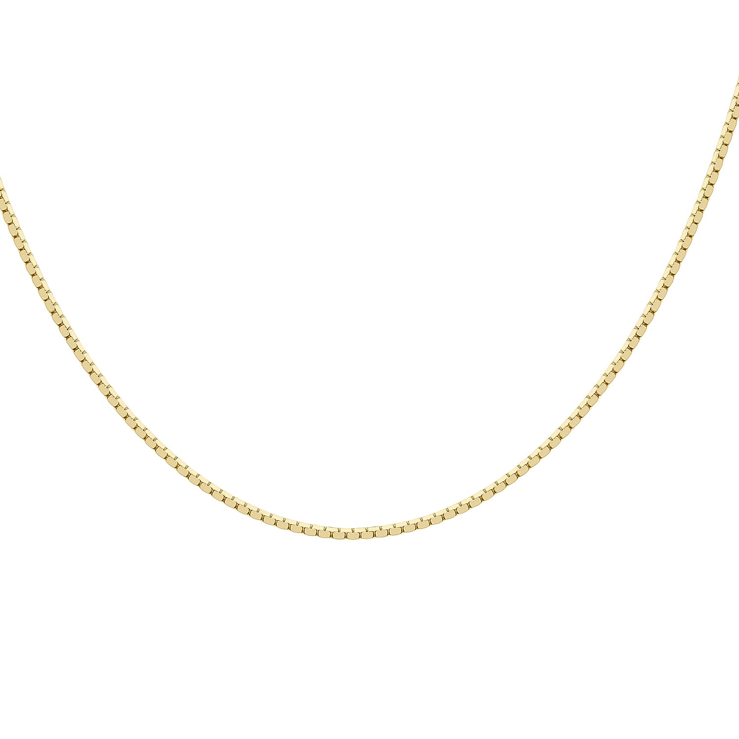 9K Yellow Gold  Chain (Size - 18),  Gold Wt. 2.8 Gms