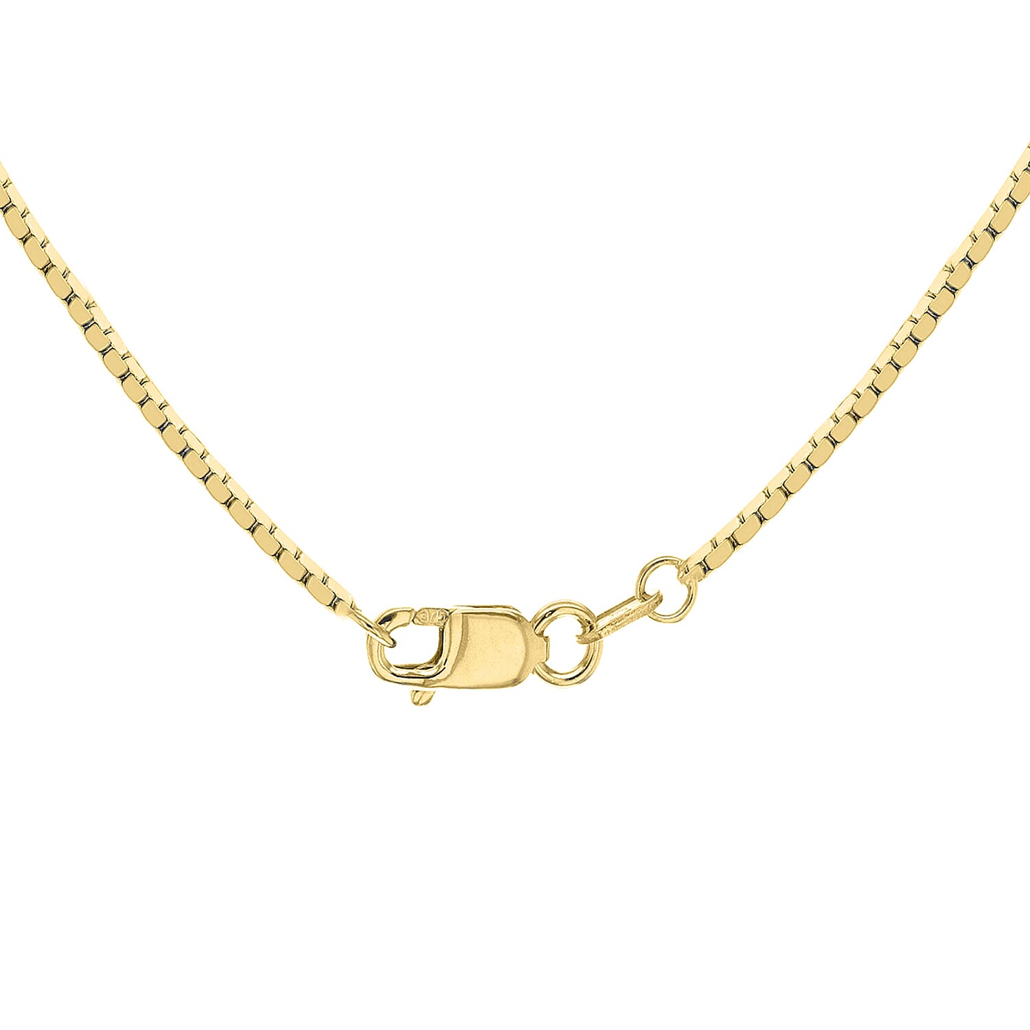 9K Yellow Gold  Chain (Size - 18),  Gold Wt. 2.8 Gms