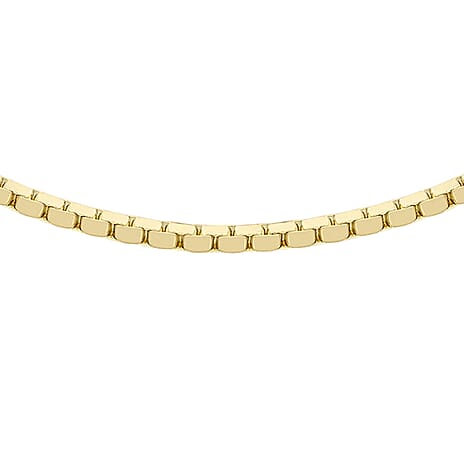 9K Yellow Gold  Chain (Size - 20),  Gold Wt. 3.1 Gms