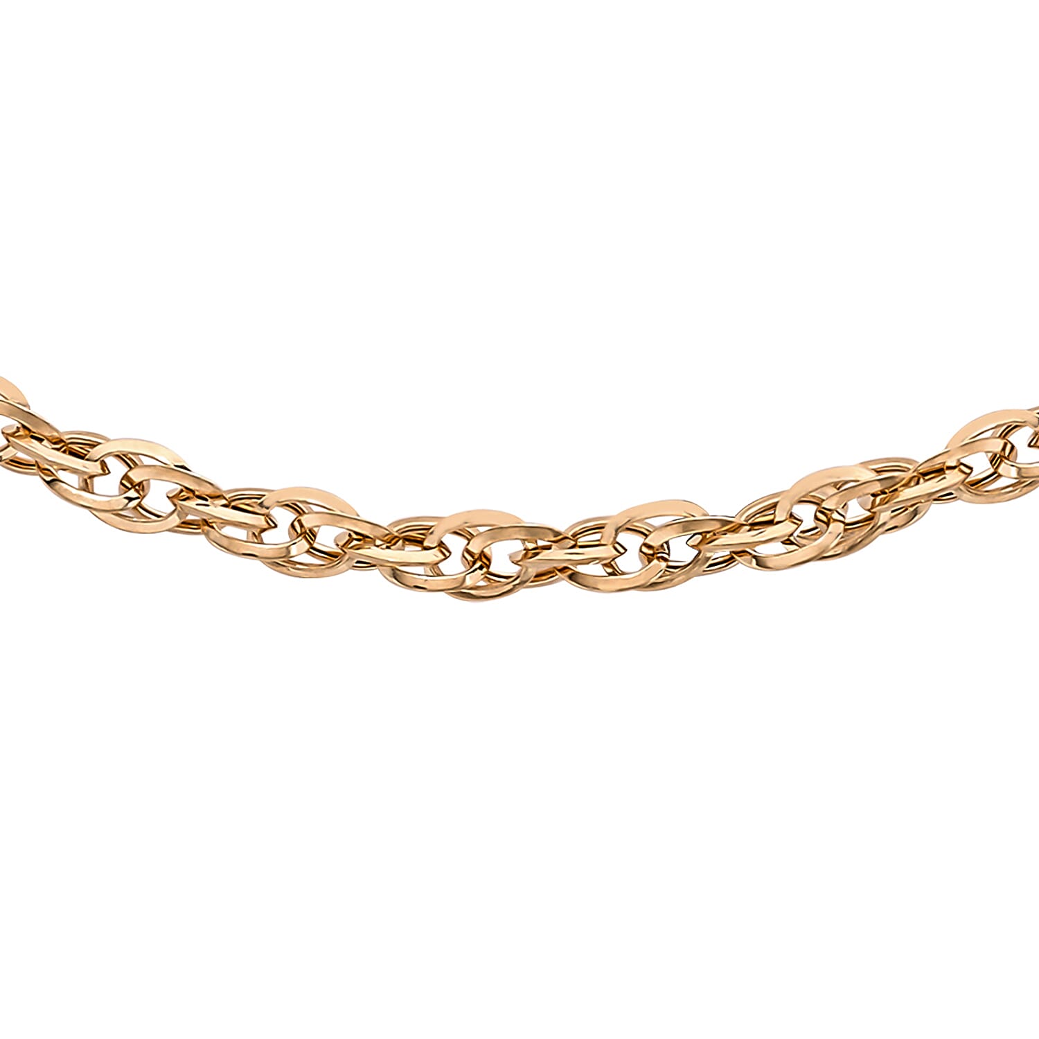 9K Rose Gold  Chain (Size - 20),  Gold Wt. 2 Gms