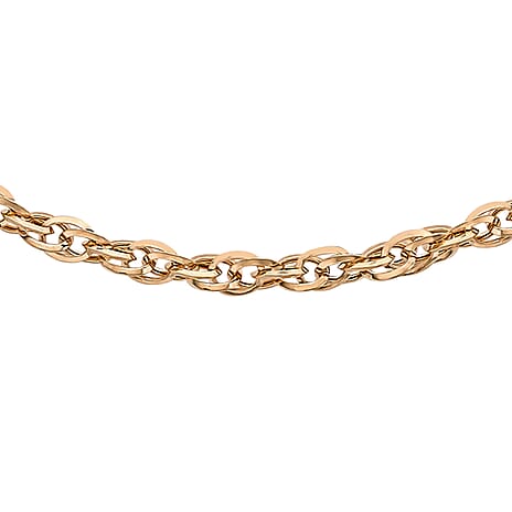 9K Rose Gold  Chain (Size - 20),  Gold Wt. 2 Gms