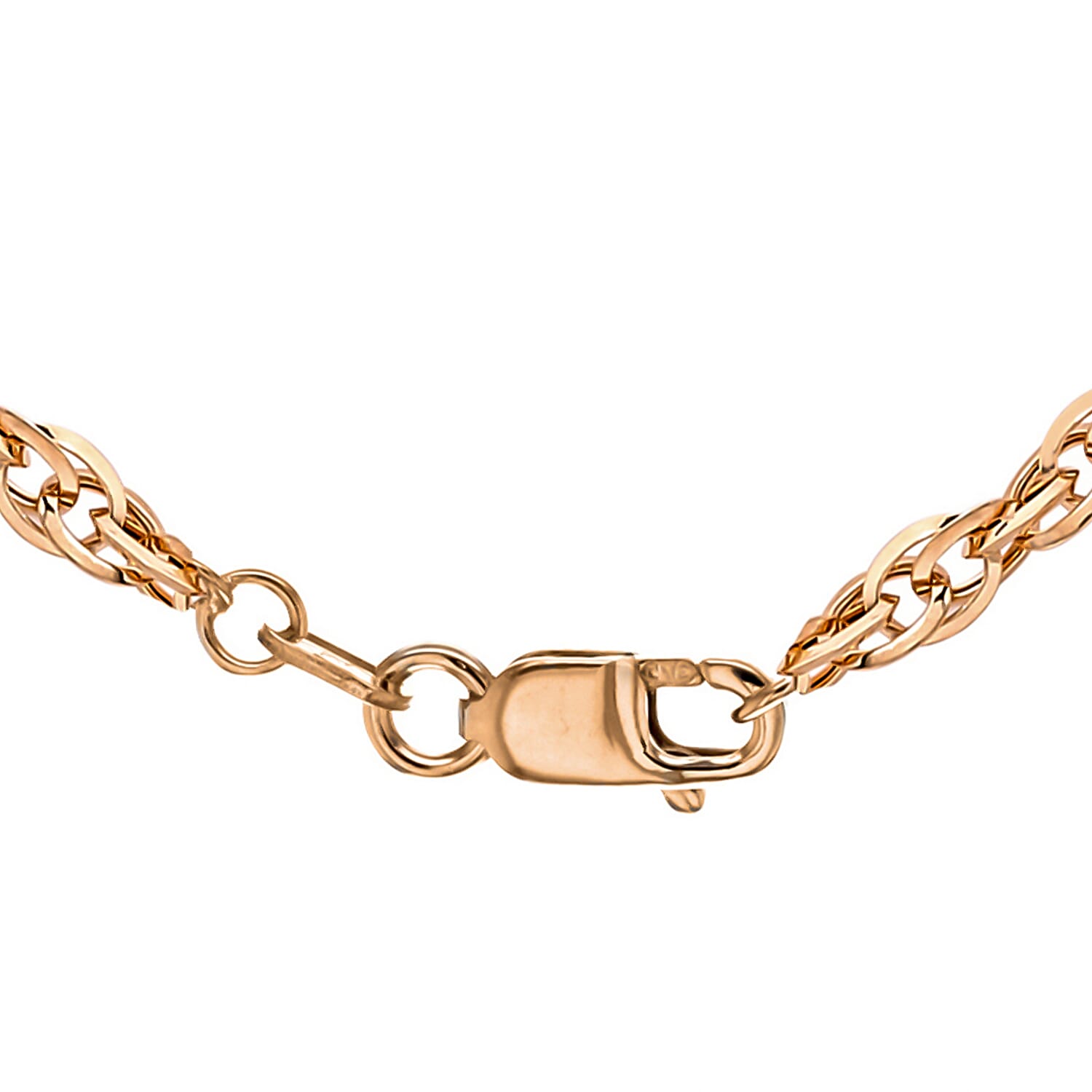 9K Rose Gold  Chain (Size - 20),  Gold Wt. 2 Gms