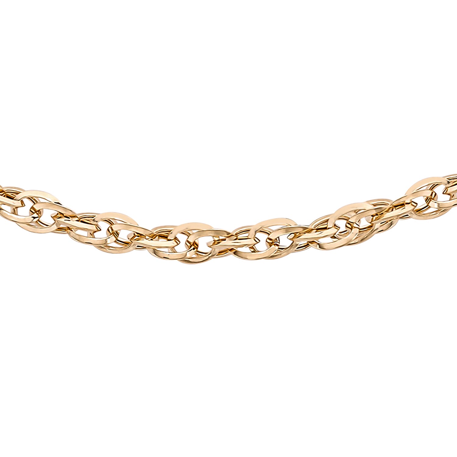 9K Rose Gold  Chain (Size - 18),  Gold Wt. 1.8 Gms