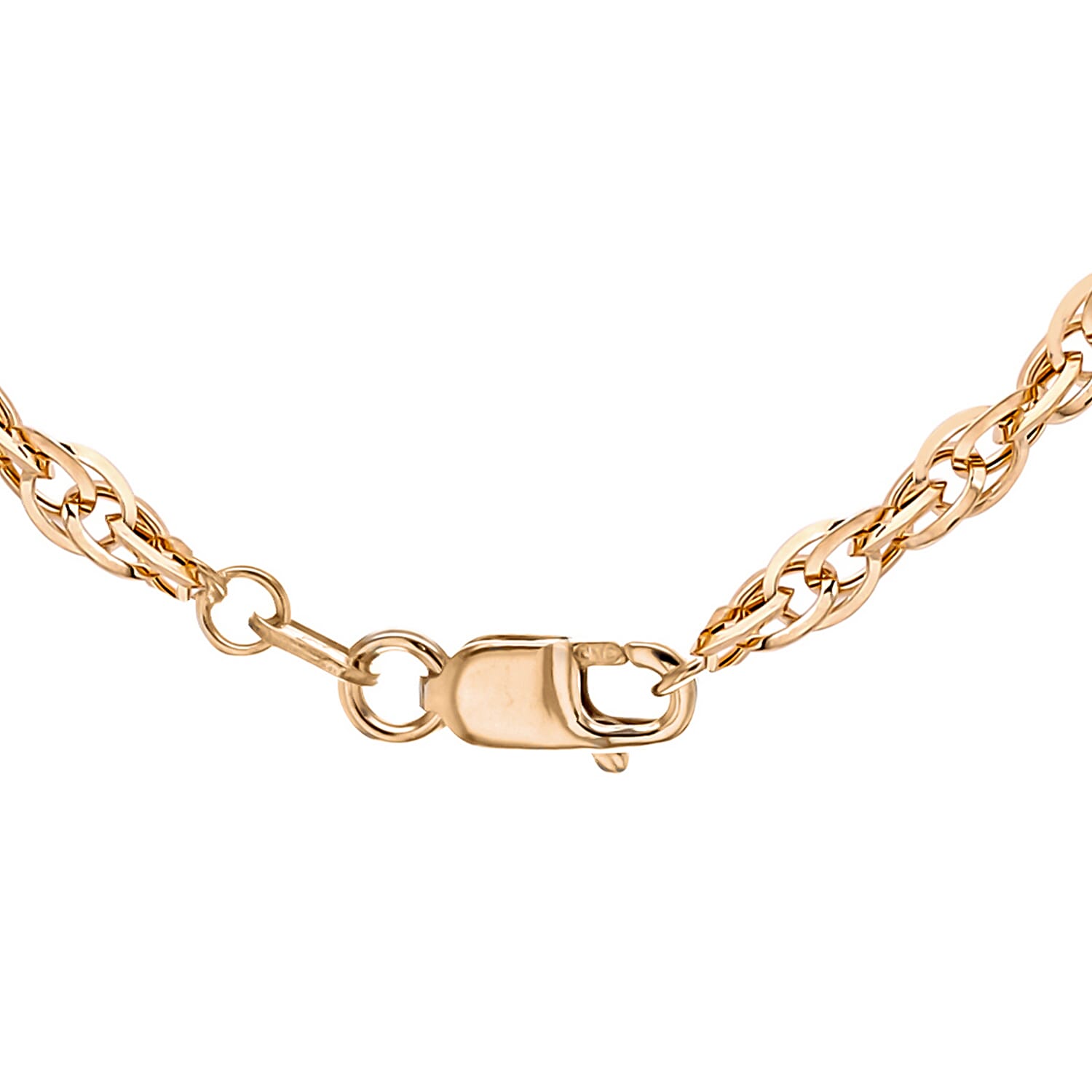 9K Rose Gold  Chain (Size - 18),  Gold Wt. 1.8 Gms