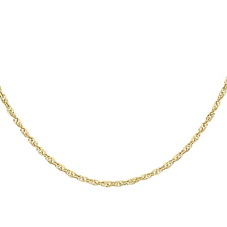 9K Yellow Gold  Chain (Size - 22),  Gold Wt. 2.2 Gms