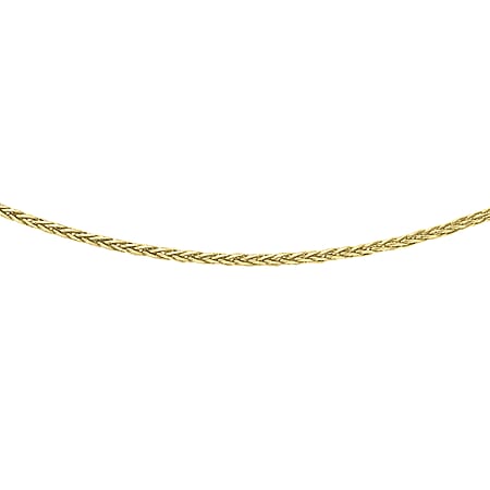 Spiga Chain 16 Inch in 9K Yellow Gold