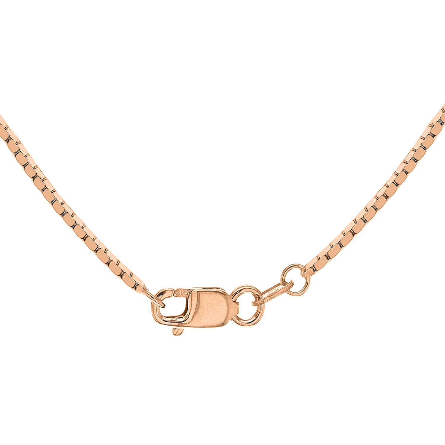 9K Rose Gold  Chain (Size - 18),  Gold Wt. 2.8 Gms