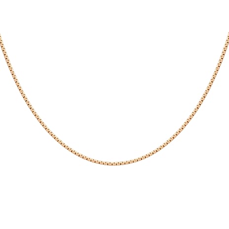 9K Rose Gold  Chain (Size - 18),  Gold Wt. 2.8 Gms