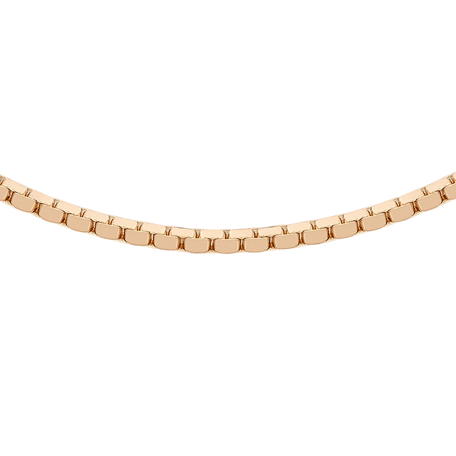 9K Rose Gold  Chain (Size - 16),  Gold Wt. 2.5 Gms