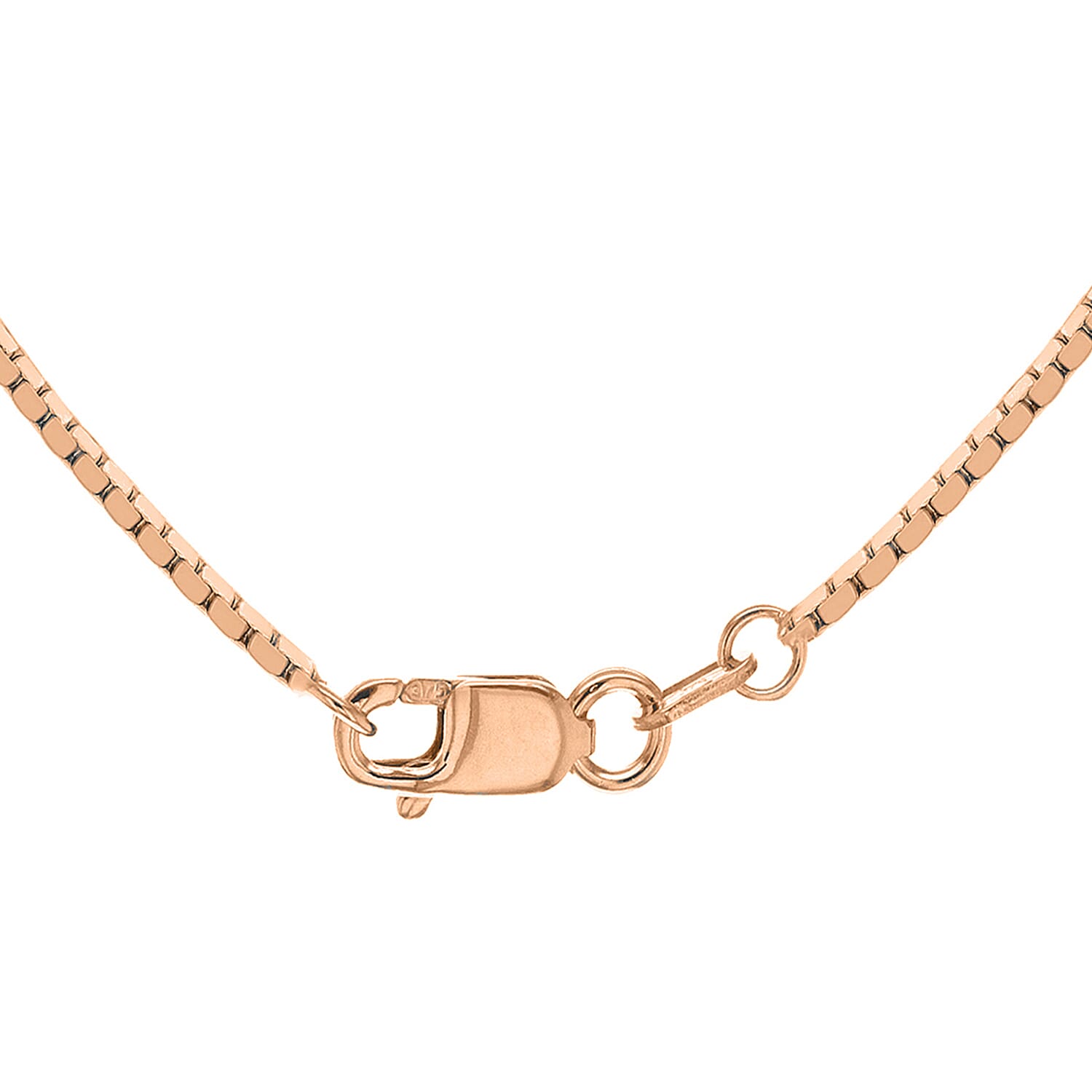 9K Rose Gold  Chain (Size - 16),  Gold Wt. 2.5 Gms