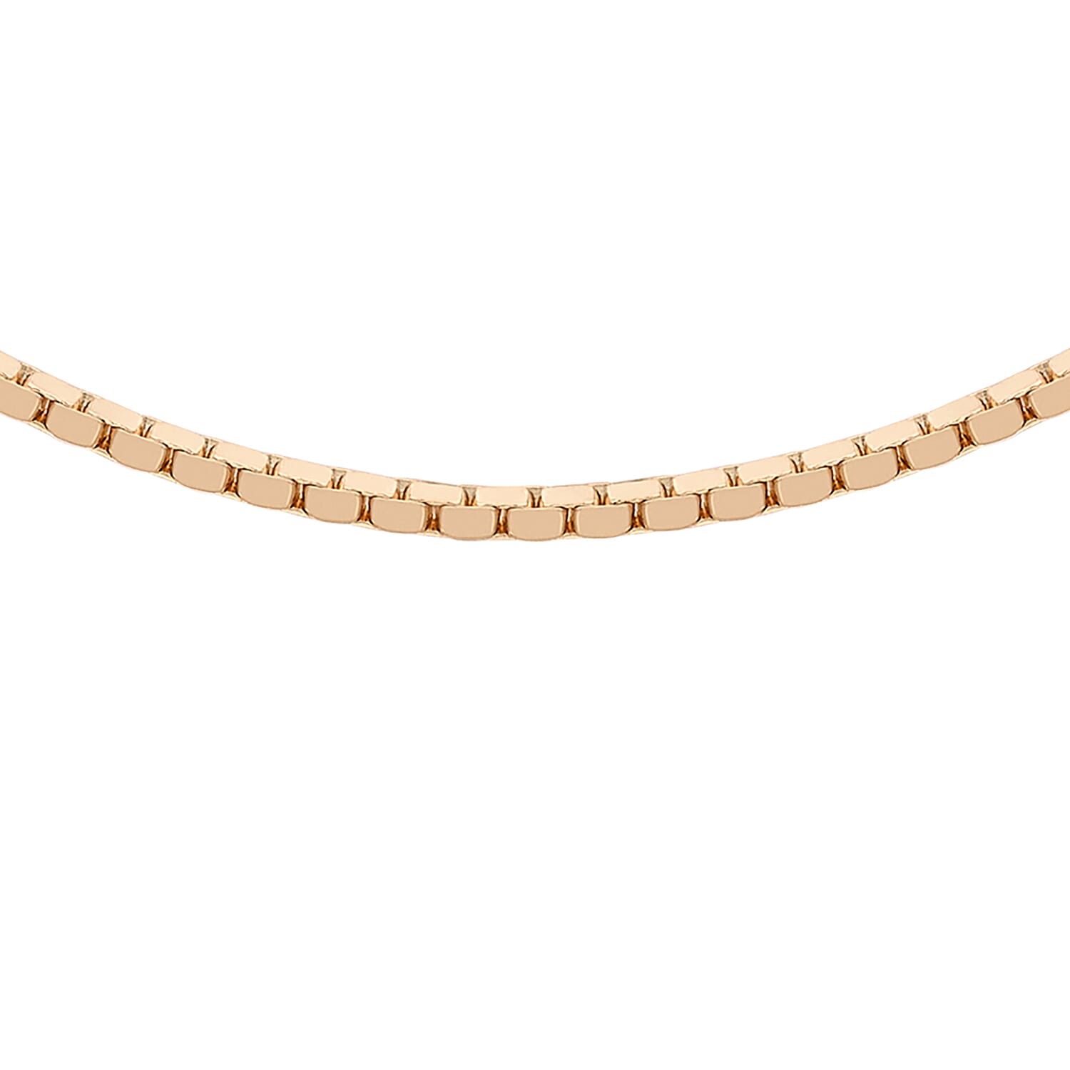 9K Rose Gold  Chain (Size - 16),  Gold Wt. 2.5 Gms