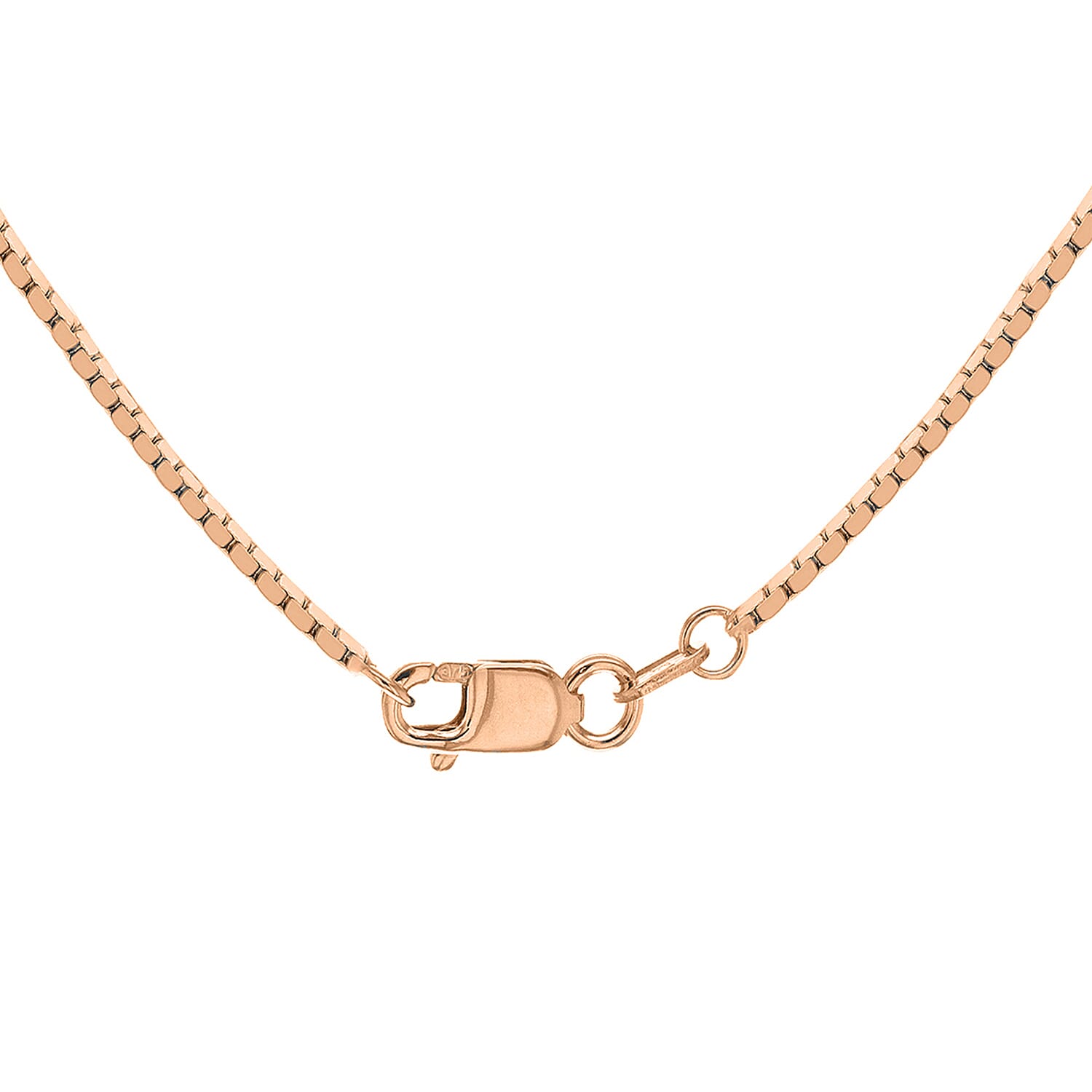 9K Rose Gold  Chain (Size - 16),  Gold Wt. 2.5 Gms