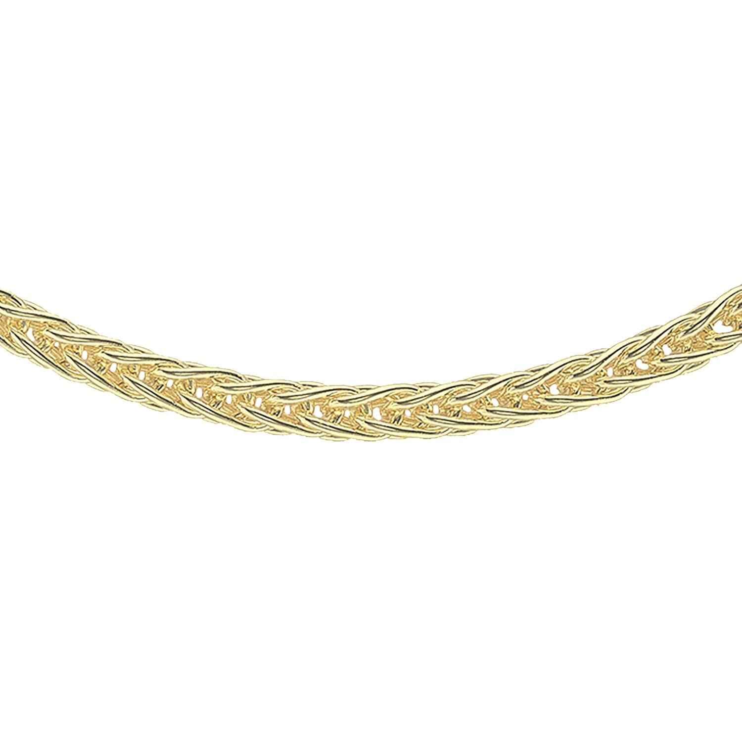 9K Yellow Gold  Chain (Size - 18),  Gold Wt. 6.3 Gms