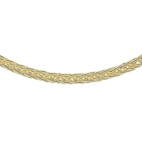 9K Yellow Gold  Chain (Size - 18),  Gold Wt. 6.3 Gms