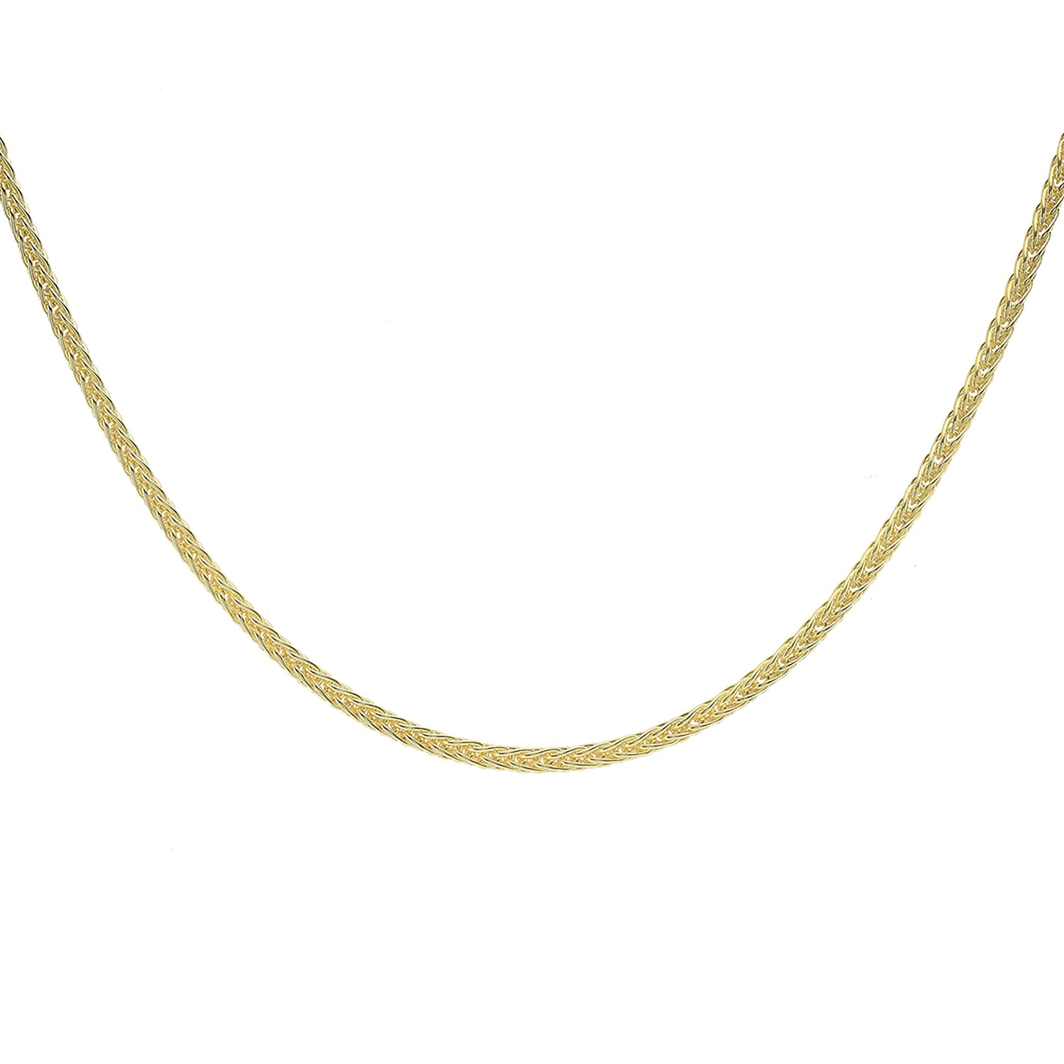 9K Yellow Gold  Chain (Size - 18),  Gold Wt. 6.3 Gms