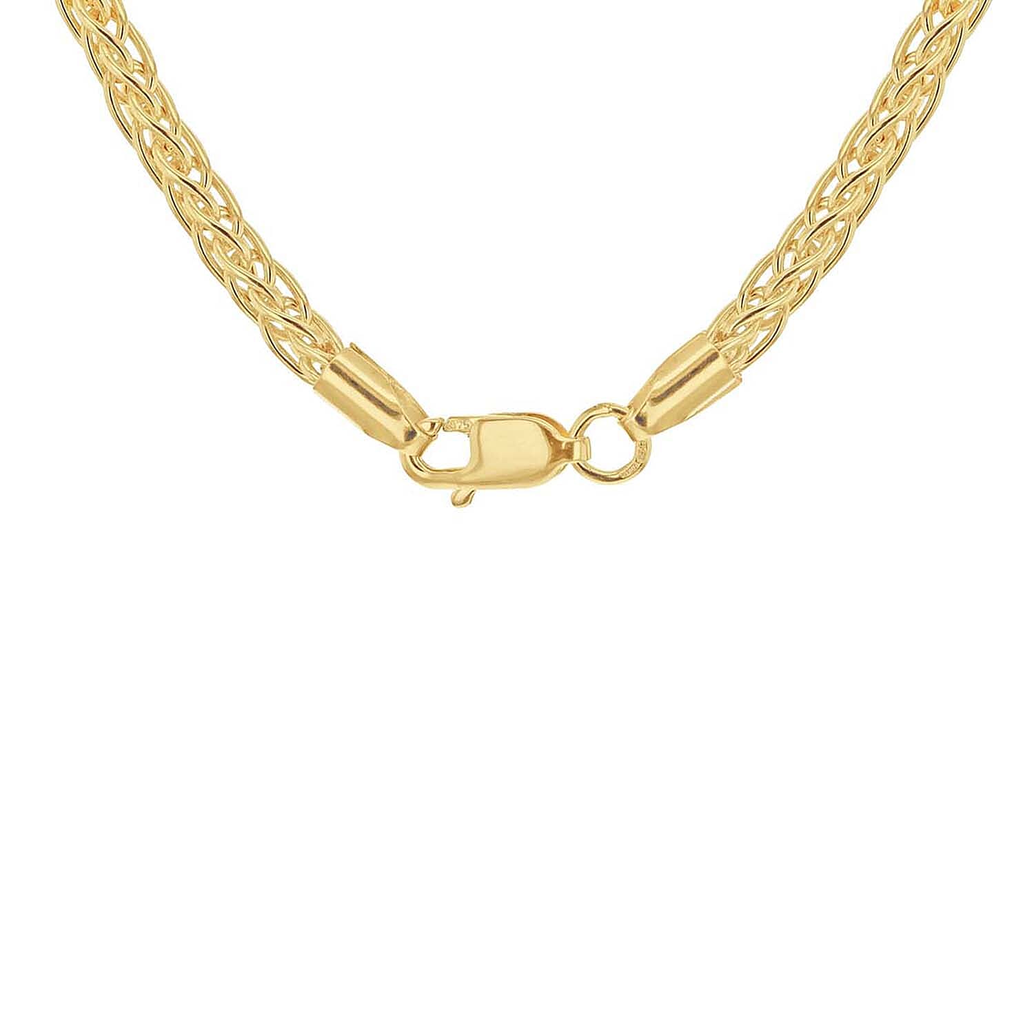 9K Yellow Gold  Chain (Size - 18),  Gold Wt. 6.3 Gms