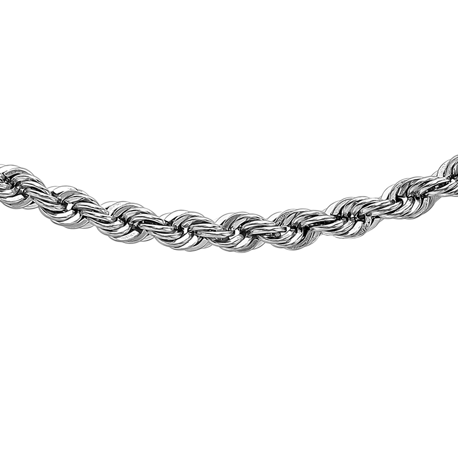 9K White Gold  Chain (Size - 16),  Gold Wt. 6.1 Gms