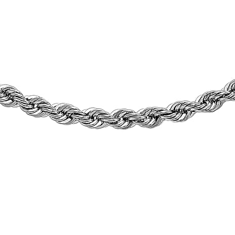9K White Gold  Chain (Size - 16),  Gold Wt. 6.1 Gms