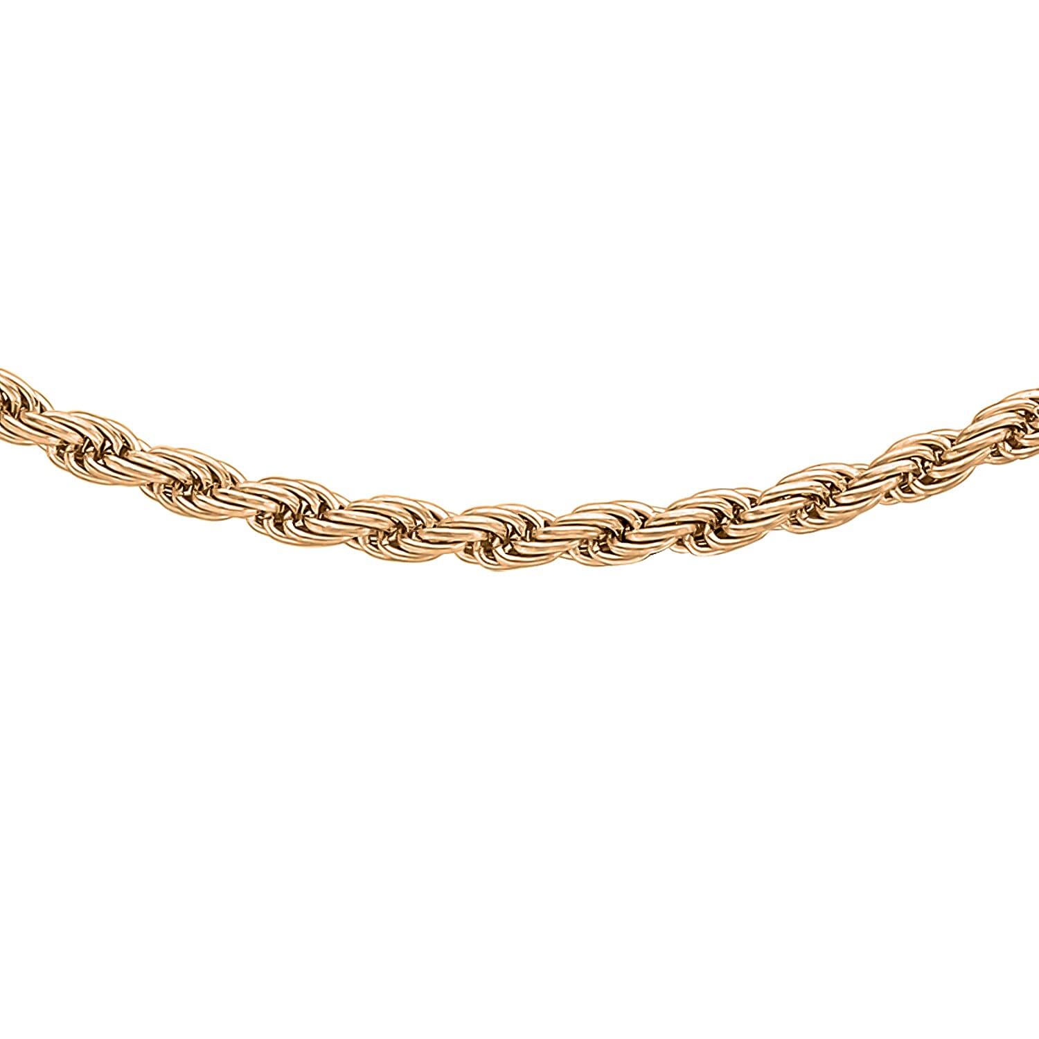 9K Rose Gold  Chain (Size - 22),  Gold Wt. 4.6 Gms