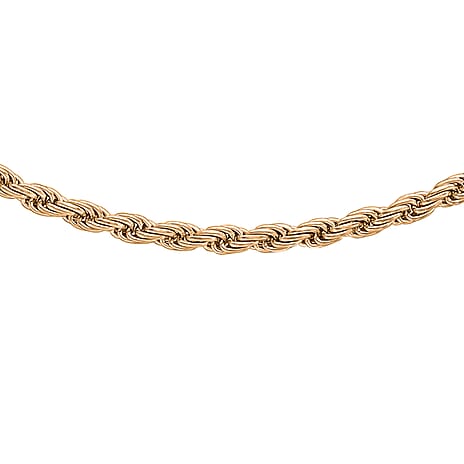 9K Rose Gold  Chain (Size - 22),  Gold Wt. 4.6 Gms