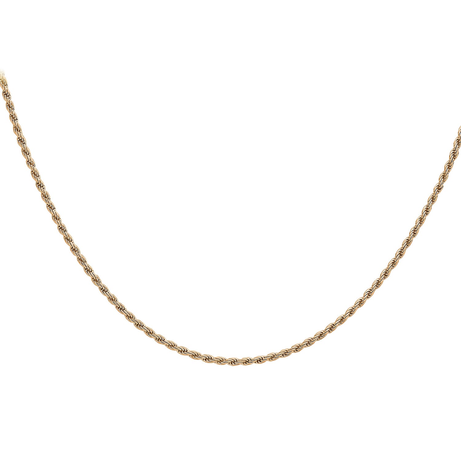 9K Rose Gold  Chain (Size - 22),  Gold Wt. 4.6 Gms