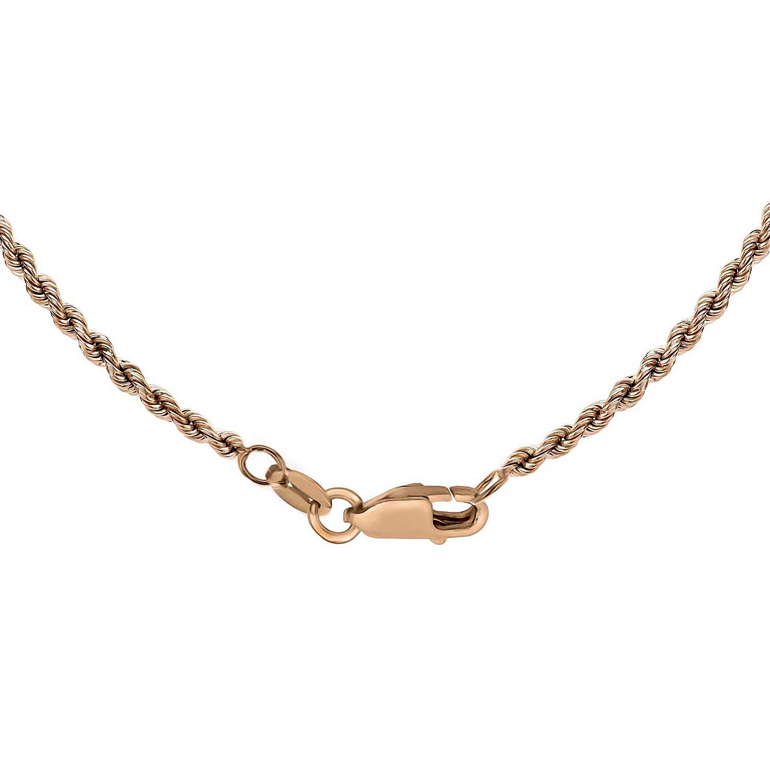 9K Rose Gold  Chain (Size - 22),  Gold Wt. 4.6 Gms