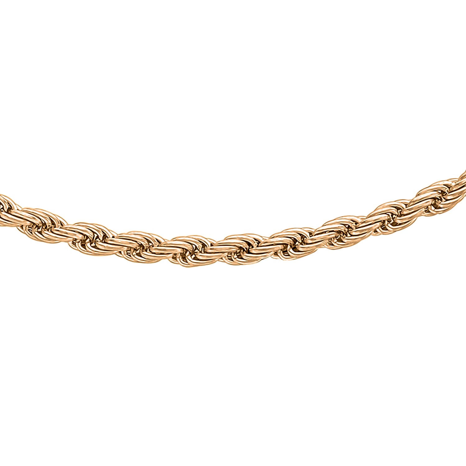 9K Rose Gold  Chain (Size - 20),  Gold Wt. 4.2 Gms