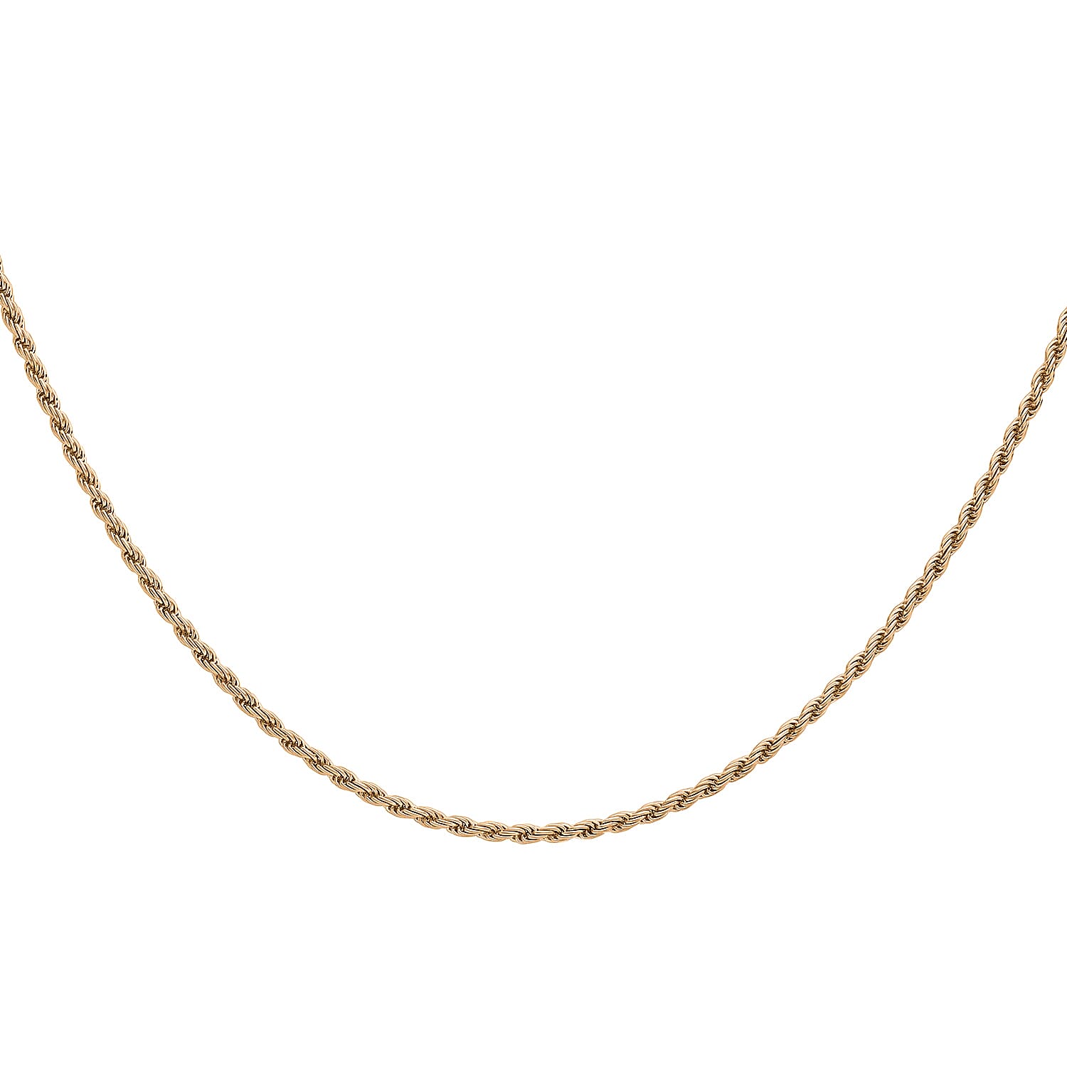 9K Rose Gold  Chain (Size - 20),  Gold Wt. 4.2 Gms