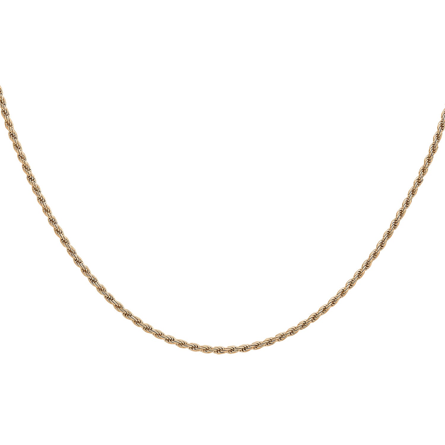 9K Yellow Gold  Chain (Size - 18),  Gold Wt. 3.8 Gms