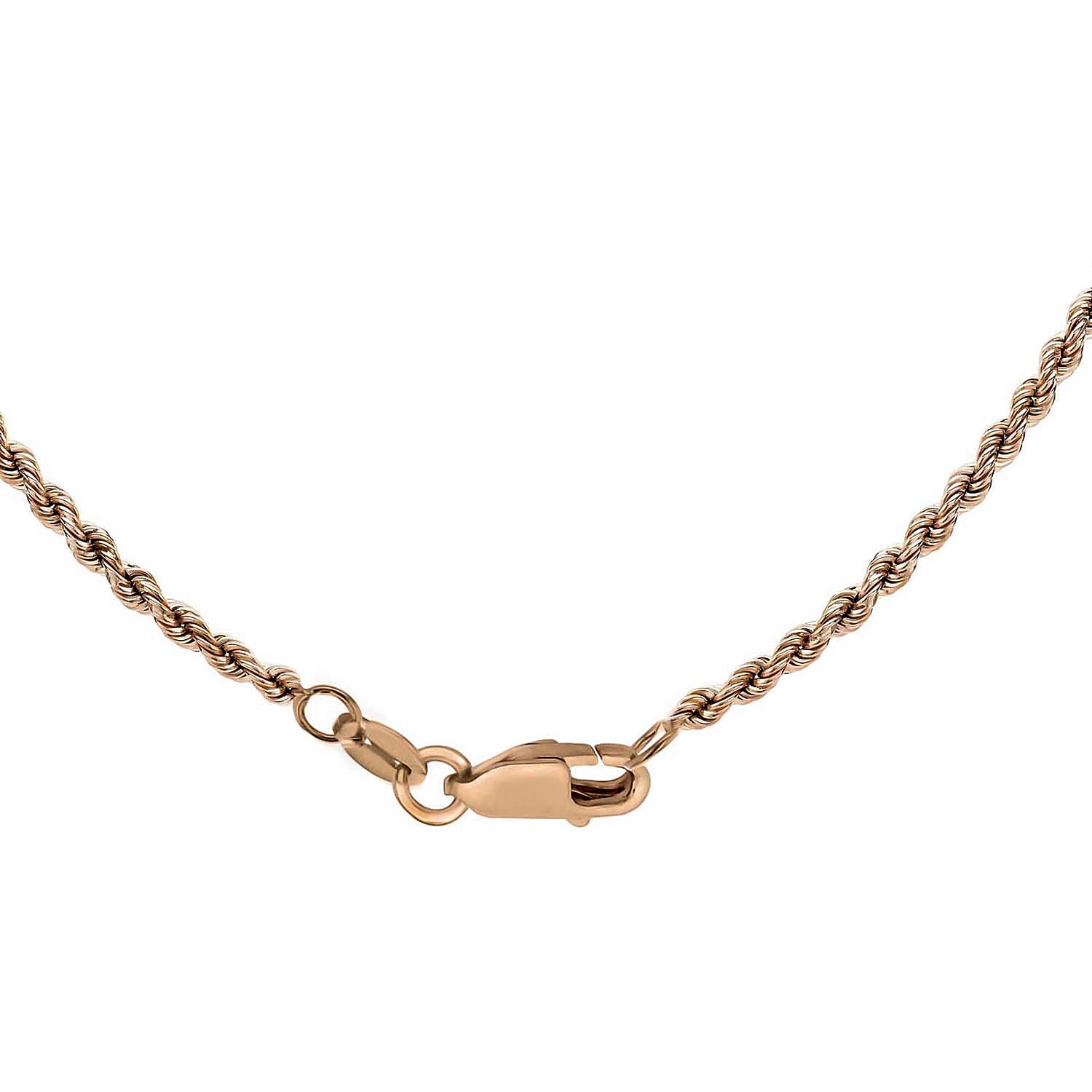 9K Yellow Gold  Chain (Size - 18),  Gold Wt. 3.8 Gms