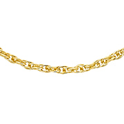 9K Yellow Gold Prince of Wales Chain (Size - 18)