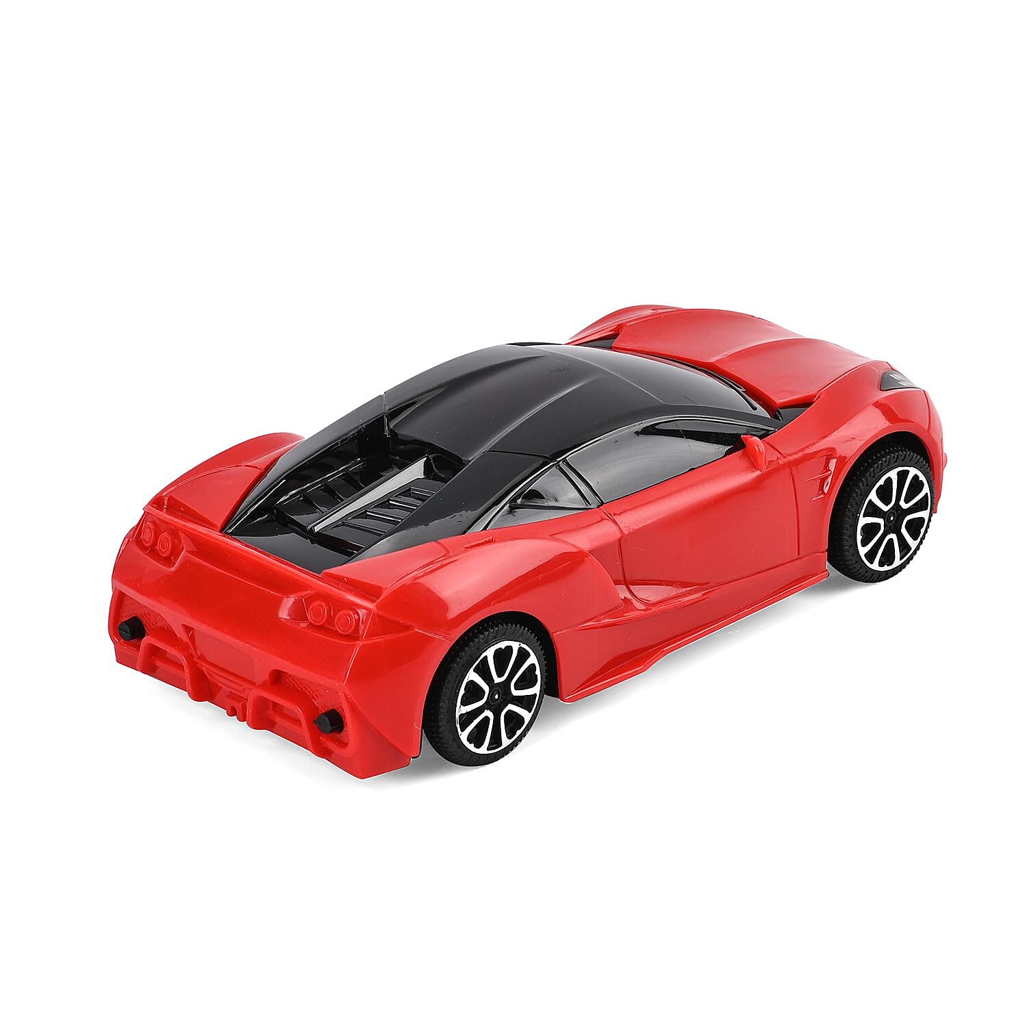 CHRISTMAS MEGA MONSTER DEAL- Set of 2 Remote Controlled Cars (2 Cars with 2 Remote Controls) With 3D LED Lights- Red