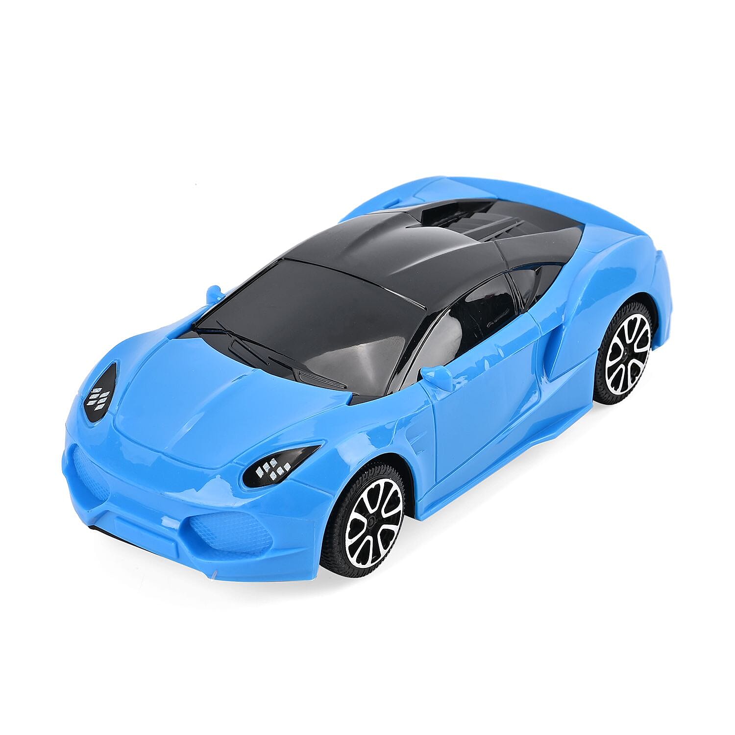 CHRISTMAS MEGA MONSTER DEAL- Set of 2 Remote Controlled Cars (2 Cars with 2 Remote Controls)With 3D LED Lights- Blue