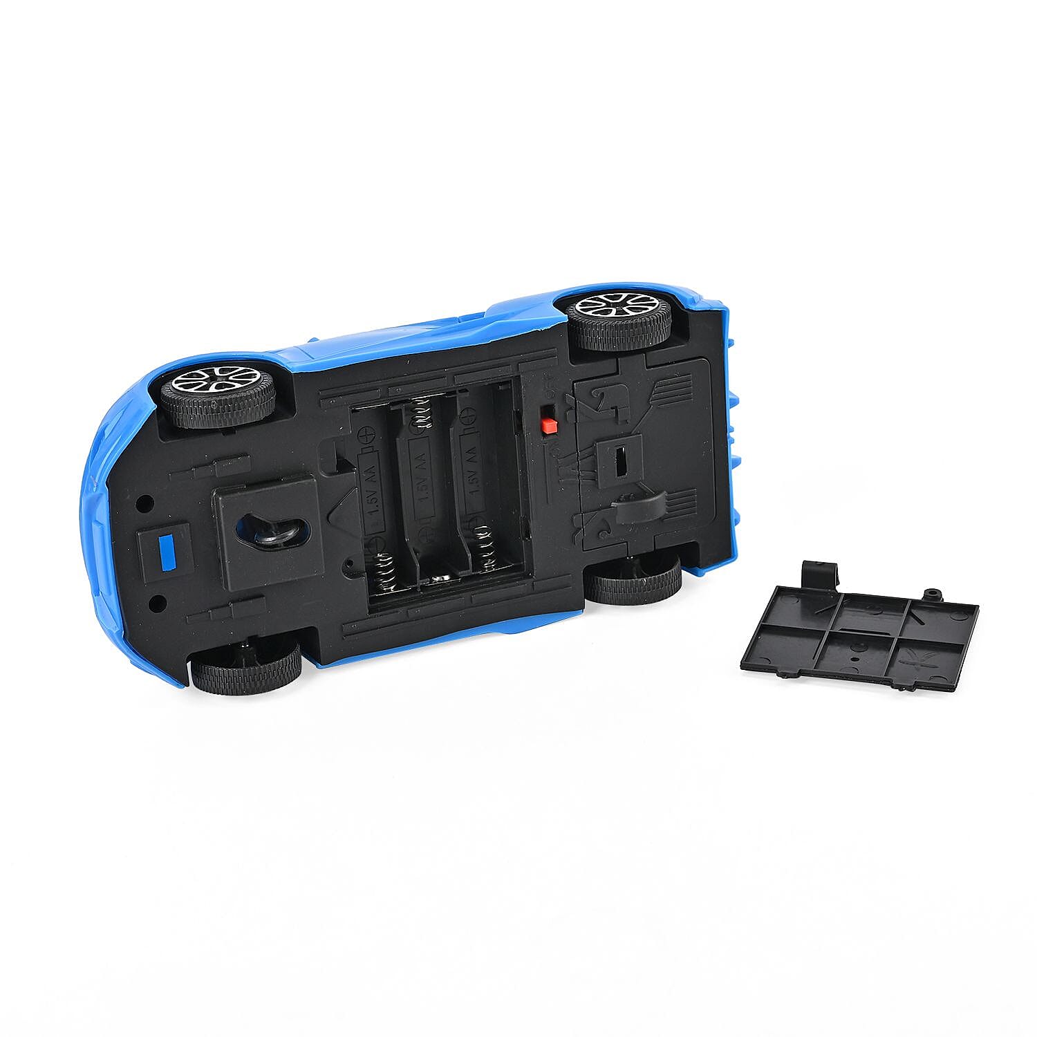 CHRISTMAS MEGA MONSTER DEAL- Set of 2 Remote Controlled Cars (2 Cars with 2 Remote Controls)With 3D LED Lights- Blue