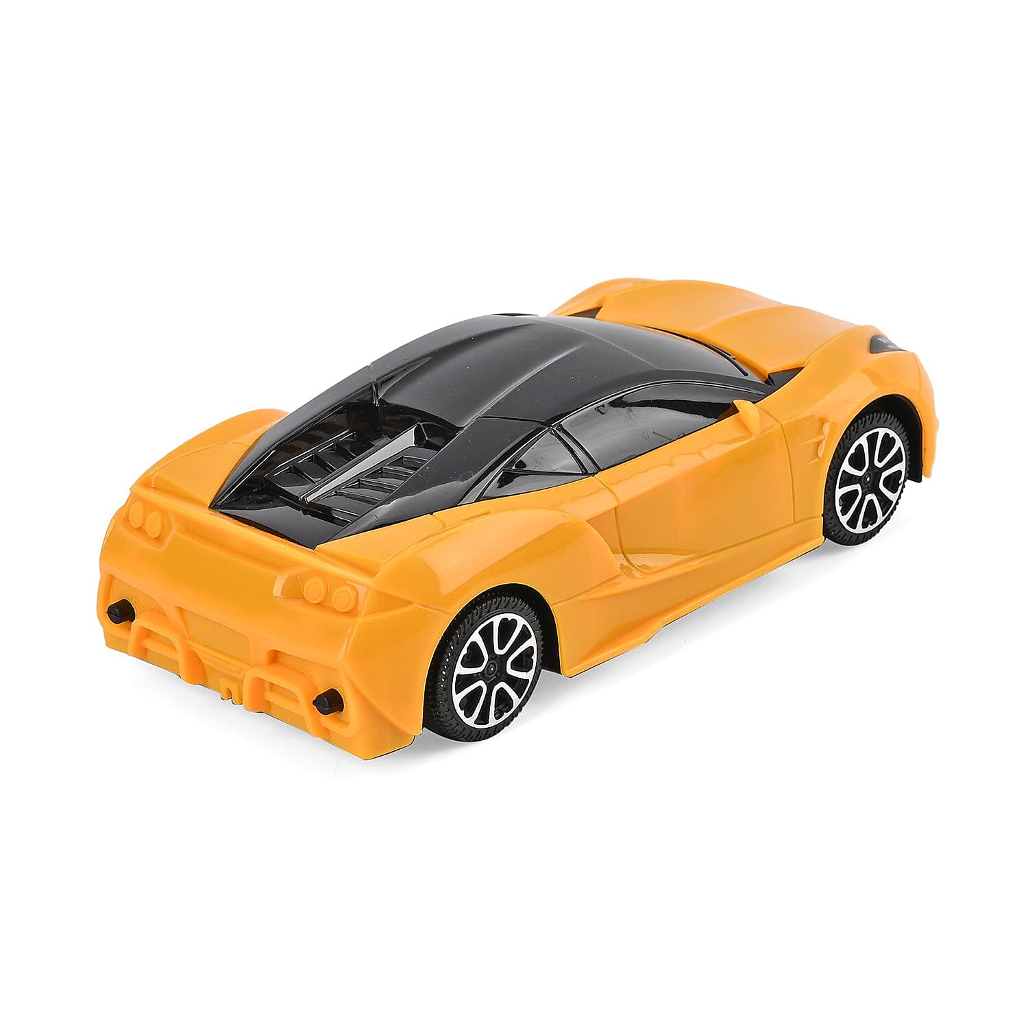 CHRISTMAS MEGA MONSTER DEAL- Set of 2 Remote Controlled Cars (2 Cars with 2 Remote Controls)With 3D LED Lights- Yellow