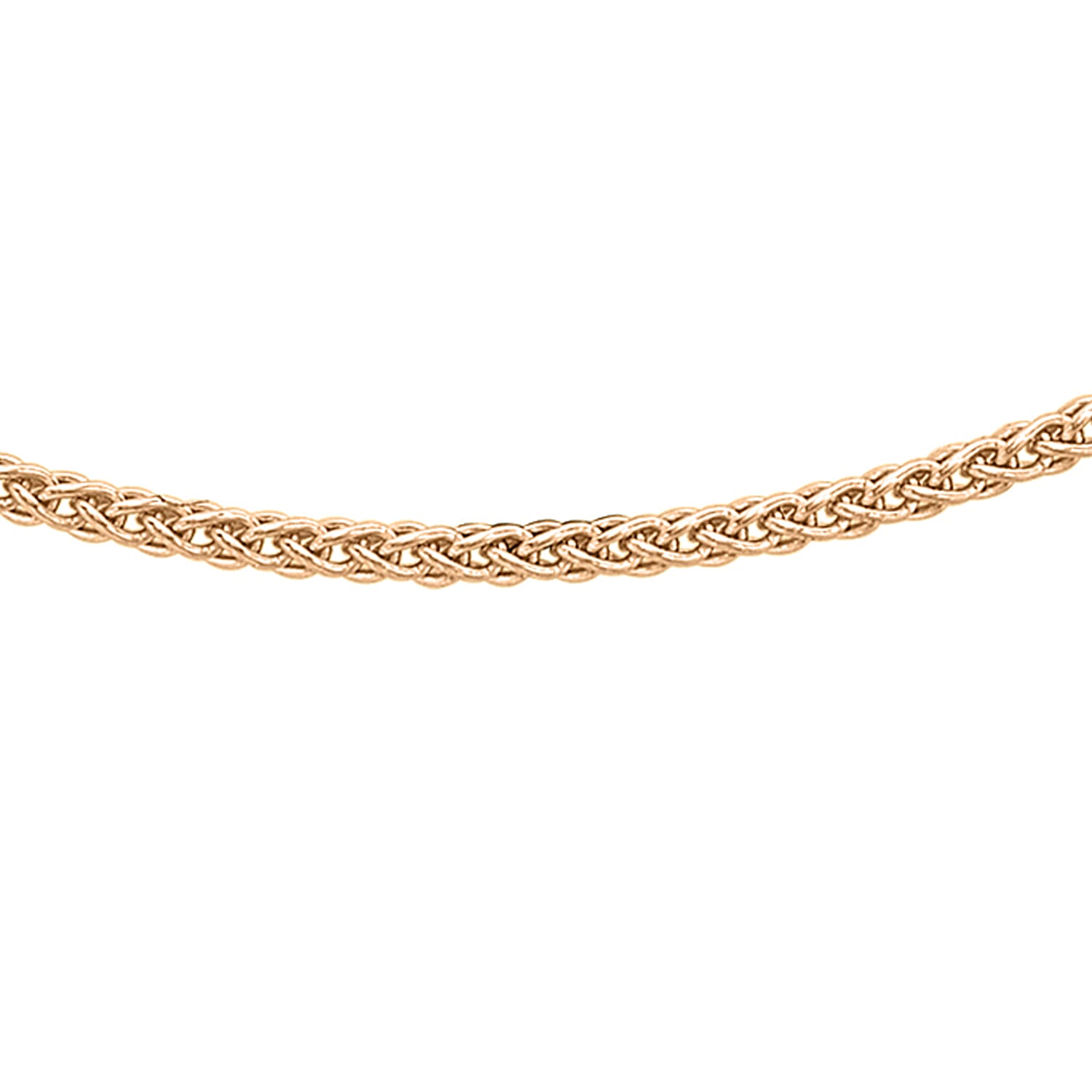 9K Rose Gold  Chain (Size - 18),  Gold Wt. 1.7 Gms