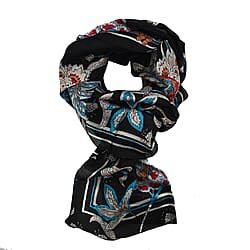 La Marey Silk Printed Scarf