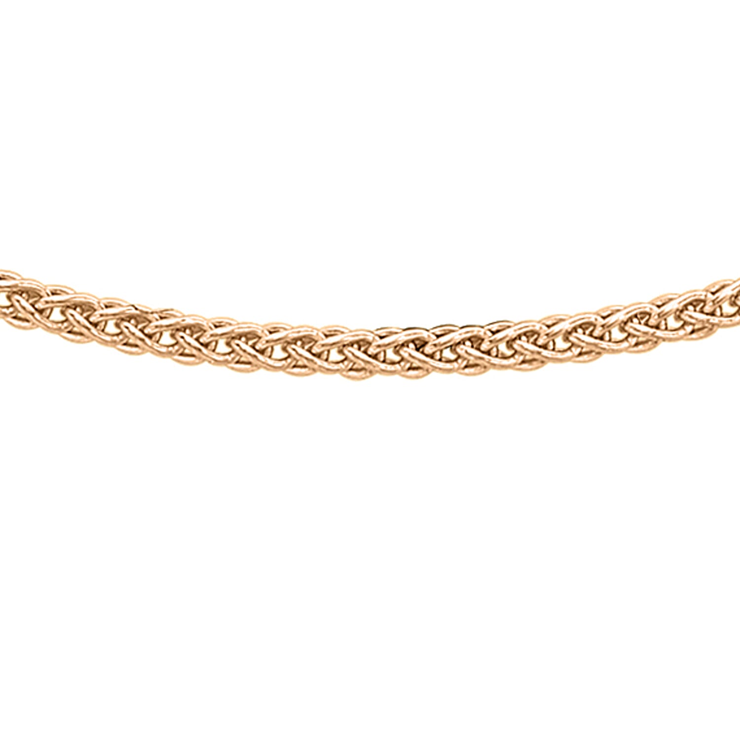 Rose gold clearance spiga chain