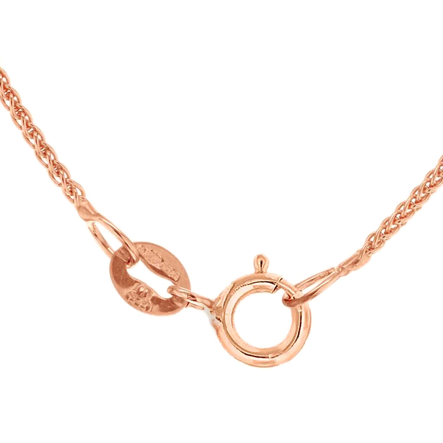 9K Rose Gold  Chain (Size - 16),  Gold Wt. 1.5 Gms