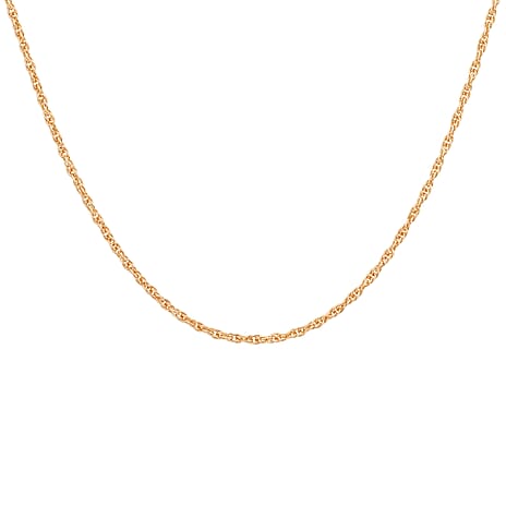 9K Rose Gold  Chain (Size - 20),  Gold Wt. 0.97 Gms