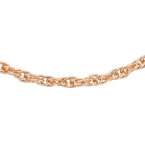 9K Rose Gold  Chain (Size - 20),  Gold Wt. 1 Gms