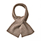 Winter Closeout Knitted Scarf- Light Brown