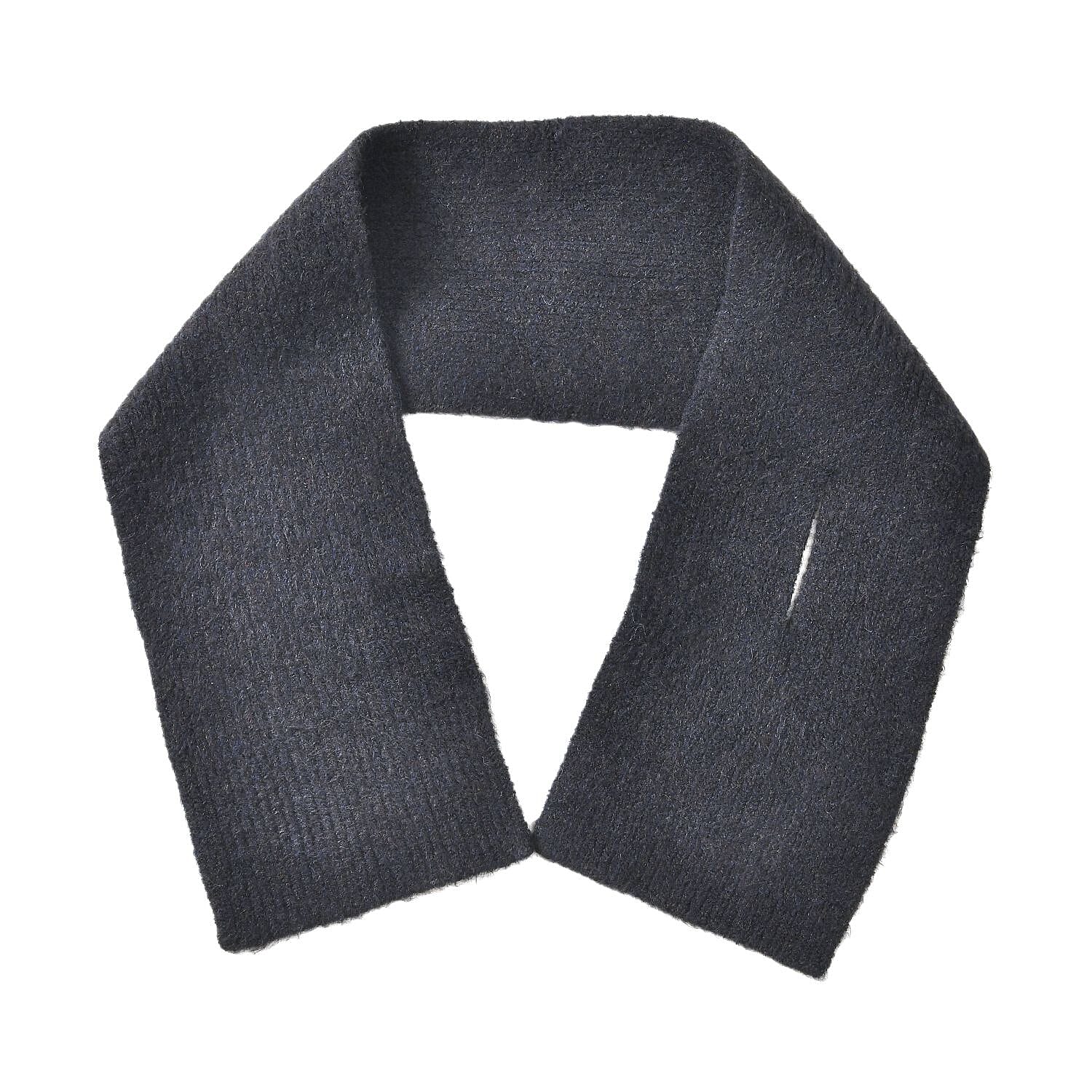 Winter Closeout Knitted Scarf- Ming Blue