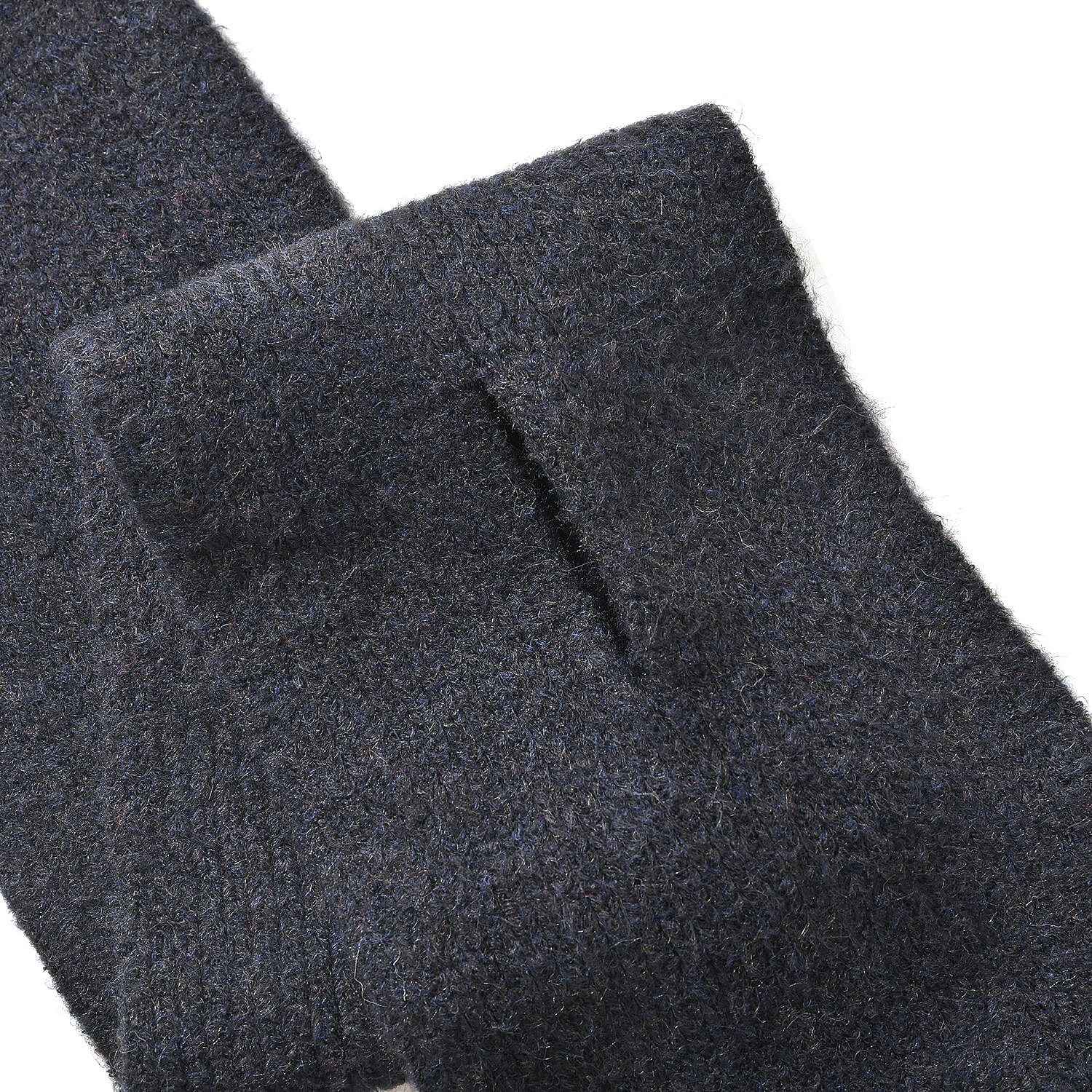 Winter Closeout Knitted Scarf- Ming Blue